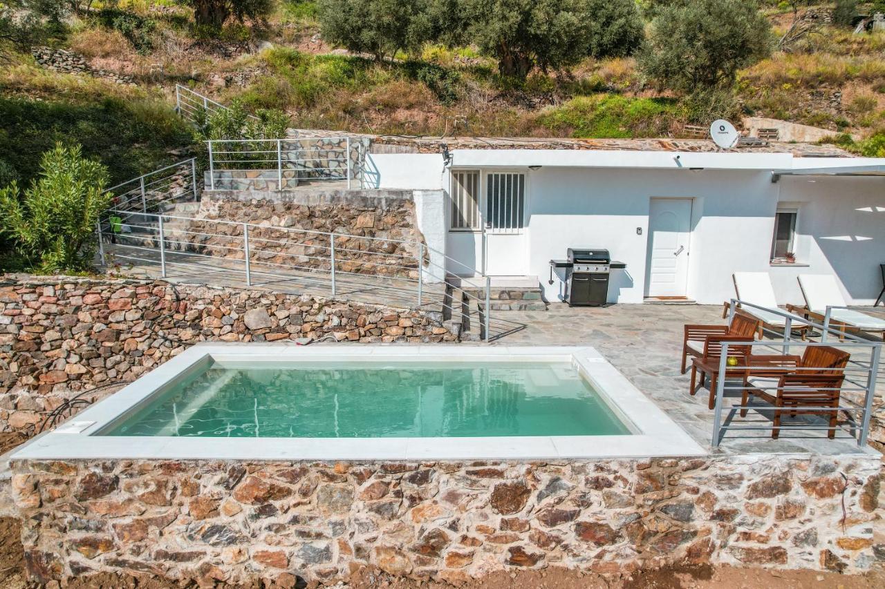 Вилла Kampos View - Quiet House At The End Of The Road, Private Pool Kambos  Экстерьер фото