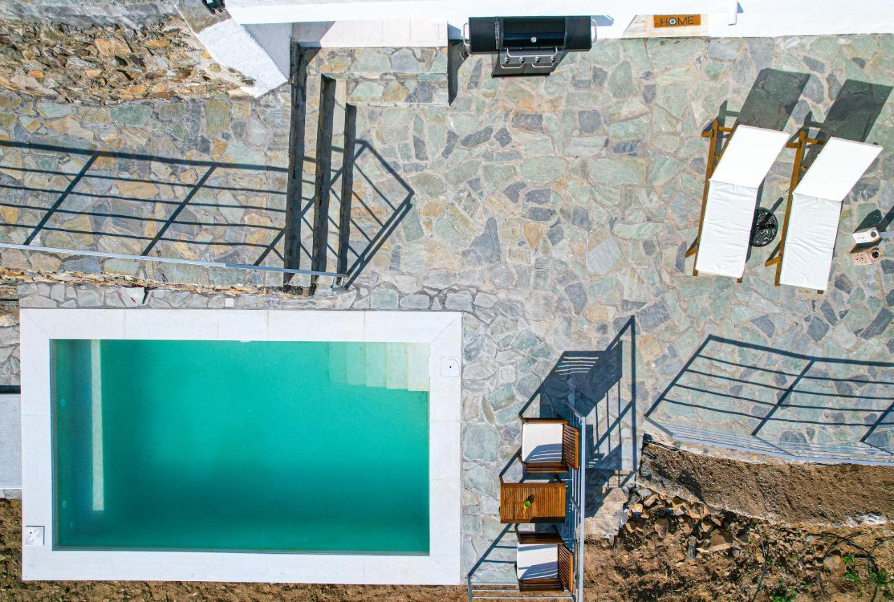 Вилла Kampos View - Quiet House At The End Of The Road, Private Pool Kambos  Экстерьер фото