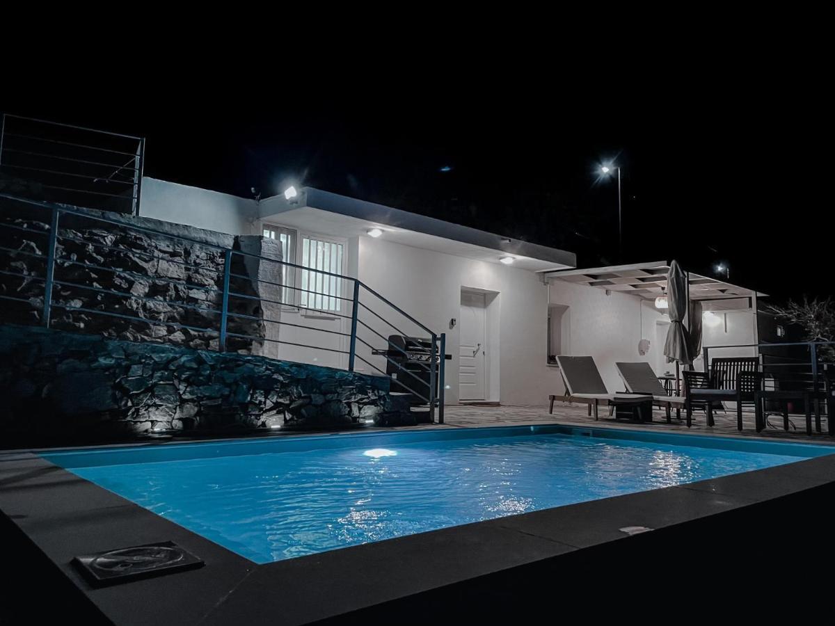 Вилла Kampos View - Quiet House At The End Of The Road, Private Pool Kambos  Экстерьер фото